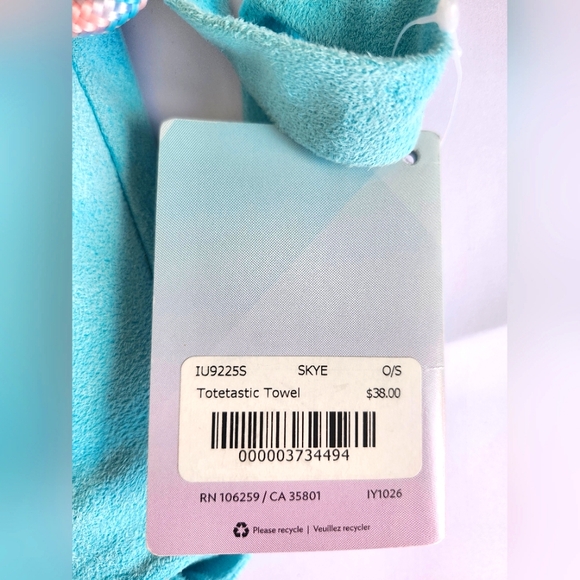 Lululemon Totetastic Towel Skye - Picture 4 of 6